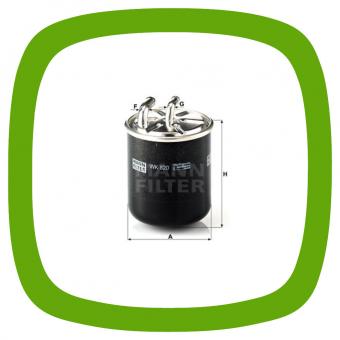 Fuel filter MANN WK 820 - ایران نیرو